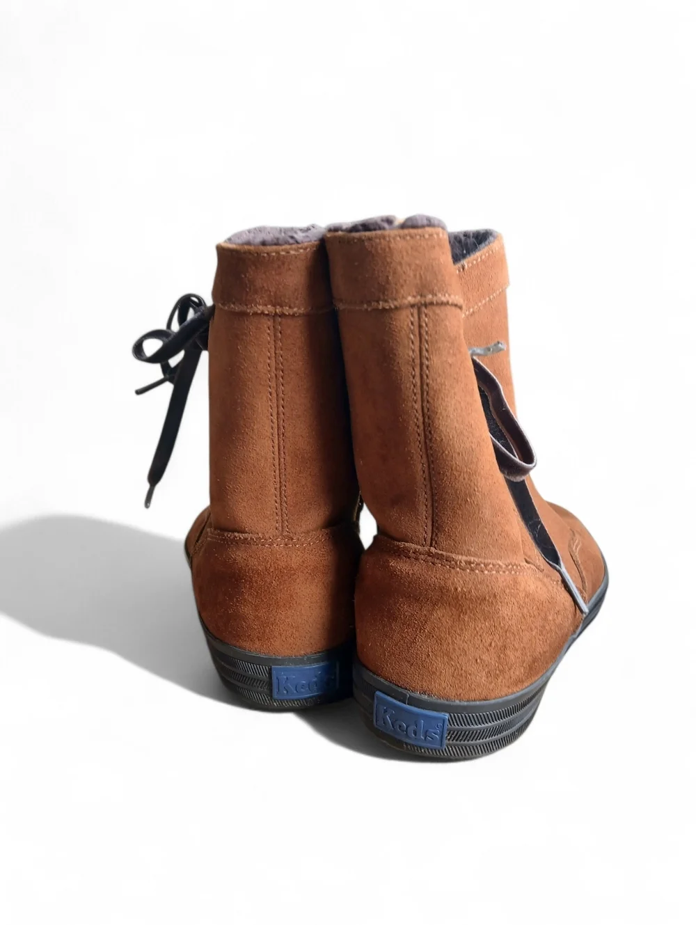 Keds Brown Suede Lace-Up & Zip Women's Size 10 Casual Boots